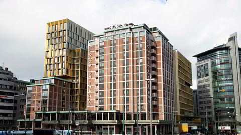 Foreløpig har nedgangen i antall hotelldøgn vært spesielt stor i Oslo, opplyser Nordic Choice-kjeden. Her representert ved Clarion Hotel The Hub i Oslo.