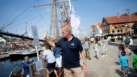Tall Ships Races er denne uken innom en uvanlig varm oljeby. Knud Helge Robberstad er prosjektleder for arrangementet i Stavanger.