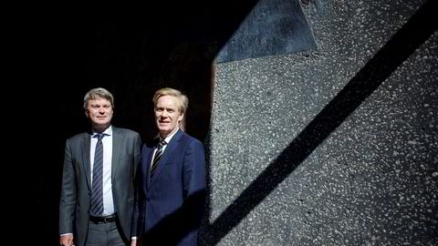Leder av administrasjonsstyret i Silver, advokat Sven Iver Steen og fungerende sjef Bjørn Østbø lykkes å finne en løsning kun få Silver-kunder var misfornøyd med.