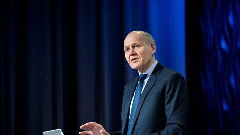 Konsernsjef Sigve Brekke i Telenor. Selskapet får nå et skattesmell på tapsprosjektet Cinclus.