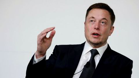 Tesla blir anklaget for å bryte arbeideres rettigheter. Her er selskapets gründer Elon Musk i Washington i juli.