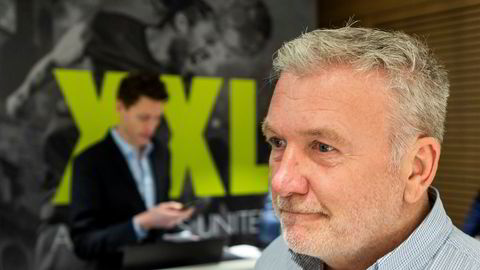 XXL-gründer Øivind Tidemandsens eget selskap har et papirtap på 69 millioner kroner etter at XXL-aksjen stupte fredag.