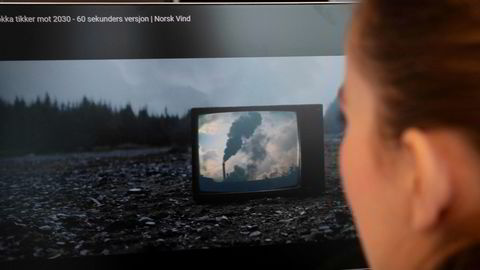 Reklamevideoen «Klokka tikker mot 2030» har møtt massiv motstand fra vindmøllemotstandere.