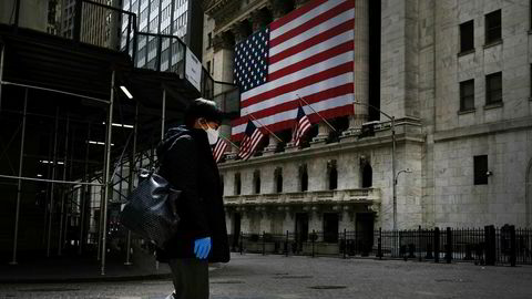 Uhyggen herjer de amerikanske markedene, og New York-børsen her falt tirsdag kraftig for andre dag på rad.