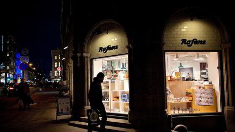 Rafens-filial i Grensen 16 i Oslo blir trolig Kitchn-butikk, ifølge daglig leder i Rafens-eier Tirag, Odd Sverre Arnøy.