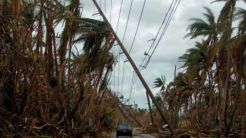 Puerto Rico ble hard rammet av orkanen Maria. Mye av øya mangler elektrisitet, drikkevann og tilstrekkelig med mat.