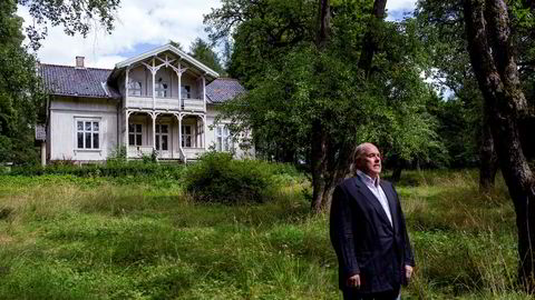 «Villa Fjellet» og den nesten seks mål store tomten sentralt i Oslo selges på tvangssalg. Eivind Godal-Hadeln er en av eierne som kjemper for å få endret den formelle reguleringen før salget er gjennomført.