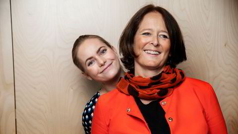 Nora Rydne og Eva Grinde diskuterer sjenerte ledere med organisasjonspsykolog Krister Halck i ukens episode av Mandagsmøtet.