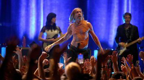 Iggy Pop leverte årets beste konsert på norsk jord denne uken, mener DNs anmelder. Her er han i Reims i Frankrike 25. mai.