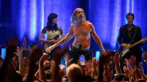 Iggy Pop leverte årets beste konsert på norsk jord denne uken, mener DNs anmelder. Her er han i Reims i Frankrike 25. mai.