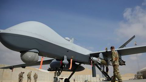 USA har trappet opp droneangrepene mot militante islamister under president Donald Trump.