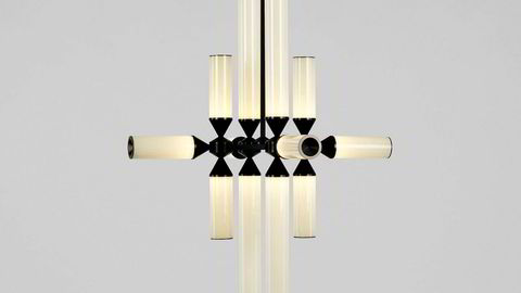 Balansegang. Roll & Hills lamper balanserer mellom industriell minimalisme og eksperimentell materialbruk. Foto: Roll & Hill