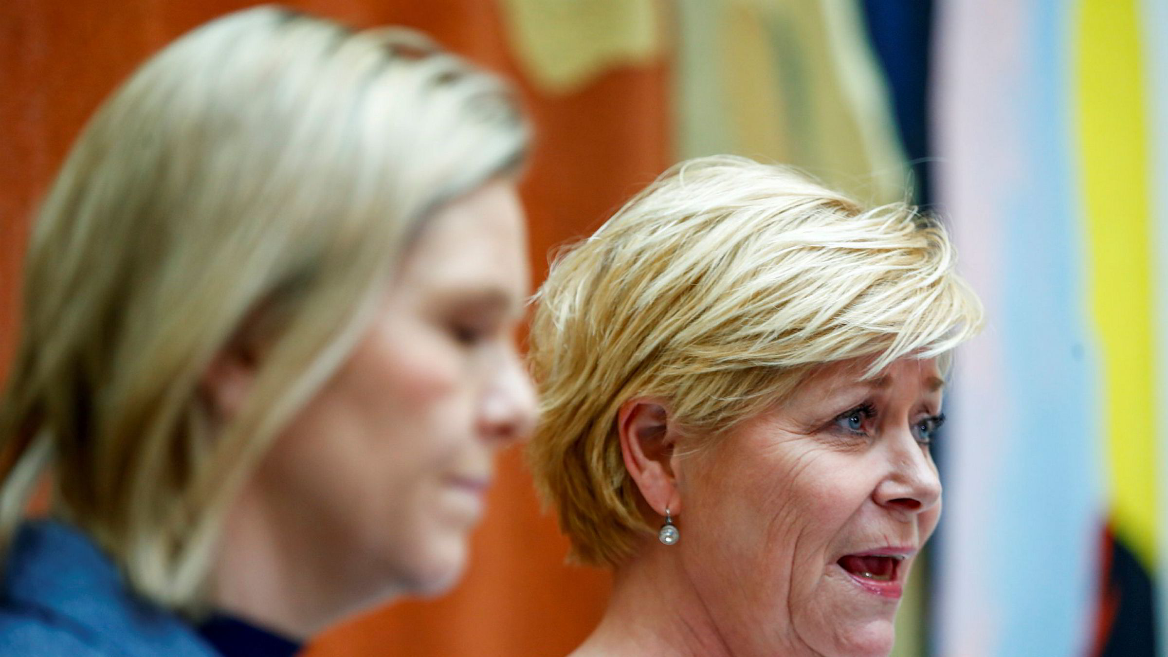 Siv Jensen om Erna Solbergs lederskap under koronakrisen ...