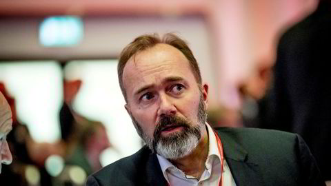 Trond Giske under Arbeiderpartiets landsmøte tidligere i år.