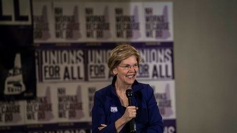 Finansbransjen på Wall Street går til angrep på skattepolitikken til presidentkandidat Elizabeth Warren.