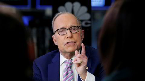 Larry Kudlow har takket ja til å bli Donalds Trumps øverste økonomiske rådgiver. Foto: BRENDAN MCDERMID