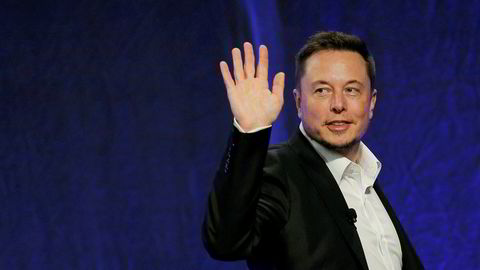 Administrerende direktør og co-gründer av Tesla Motors, Elon Musk. 15. juli 2017.
