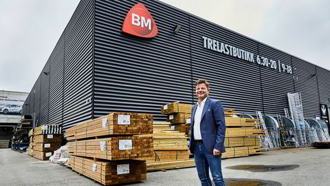 Byggmakker-sjef Knut Strand Jacobsen er svært fornøyd med Gipling-kjøpet som han mener vil styrke Byggmakker.