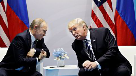Russlands president Vladimir Putin og USAs president Donald Trump møttes under G20-møtet i Hamburg. Trump nekter for å ha samarbeidet med russiske myndigheter.