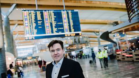 Per-Arne Tuftin er direktør i Norsk Reiseliv, her fotografert på Gardermoen.
