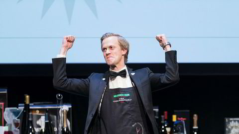 Henrik Dahl Jahnsen som gikk av med seieren i Norsk Vinkelnermesterskap 2018 som gikk av stabelen i Oslo i går kveld.