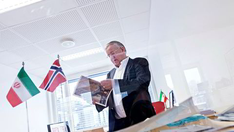 Bjørn Ursin-Holm i Global Geo Services måtte se langt etter nye inntekter i fjor.