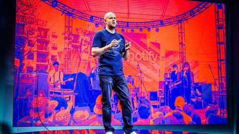 Daniel Ek, konsernsjef og grunnlegger av Spotify, tar Spotify på børs.
