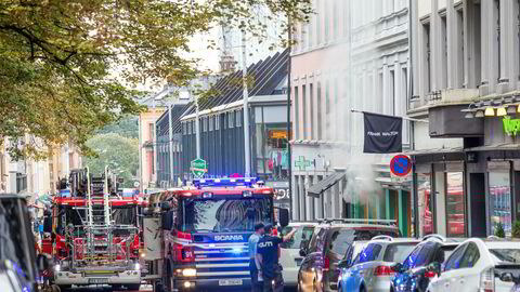 Brannvesenet i Oslo har kontrollert flere hundre restauranter i Oslo og funnet en rekke mangler. Her fra en brann i en restaurant på Grünerløkka ifjor.