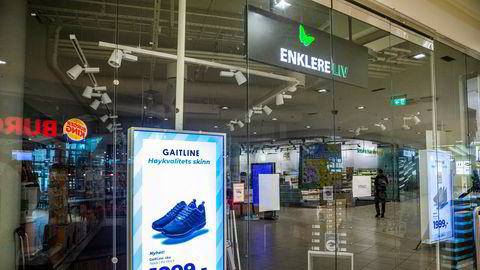 Dørene til Enklere Liv åpnet aldri igjen etter koronakrisen. Her fra butikken på Sandvika Storsenter.