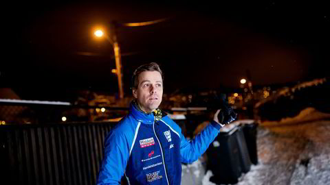 Krf-leder Knut Arild Hareide er glad i å gå på ski, men likte ikke kaoset og fylla i Holmenkollen i helgen.