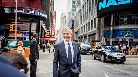 New York, USA, 10.09.2013 daværende konsernsjef Jo Lunder, sjef i telekomselskapet Vimpelcom.