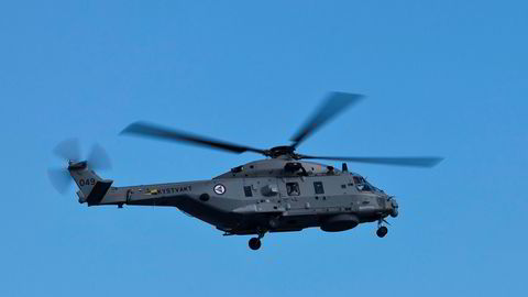 Kystvakten har i dag kun ett NH90-helikopter tilgjengelig, som veksler mellom to av fartøyene i Nordkapp-klassen.