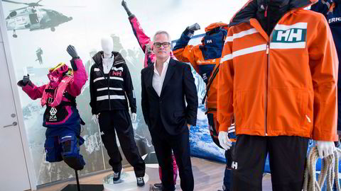 Helly Hansen-sjef Paul Stoneham avbildet i 2016. Det norske klesmerket er heleid av et kanadisk konsern og vokser kraftig internasjonalt.