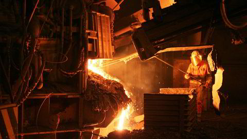 Celsa Armeringsstål i Mo i Rana eksporterer 70 prosent av stålproduksjonen på 600.000 tonn.