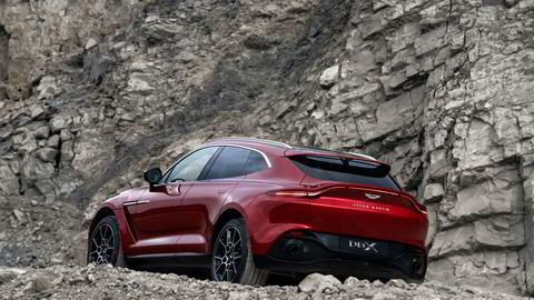 Aston Martin DBX blir det britiske sportsbilmerkets første suv.