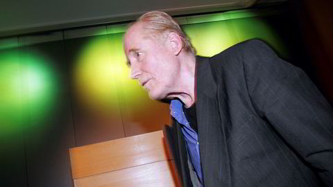 Stein Mehren er død, 82 år gammel. I 2005 mottok han Gyldendalprisen for 2004. Foto: Jarl Fr. Erichsen / Scanpix.