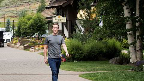Facebook-gründer Mark Zuckerberg dropper aksjeplan.
