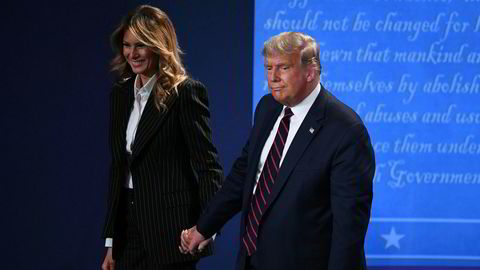 USAs president Donald Trump og førstedame Melania Trump har testet positivt for korona.
