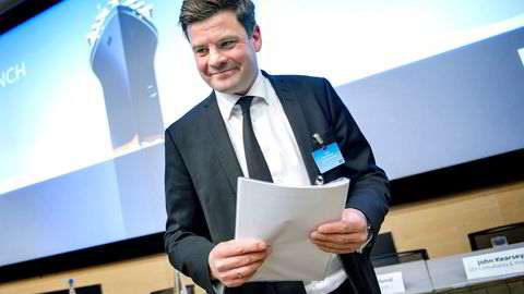 Lasse Kristoffersen, tidligere konsernsjef i Klaveness, tar over som toppsjef i Wallenius Wilhelmsen senest i juni neste år. Bildet er tatt i 2016.