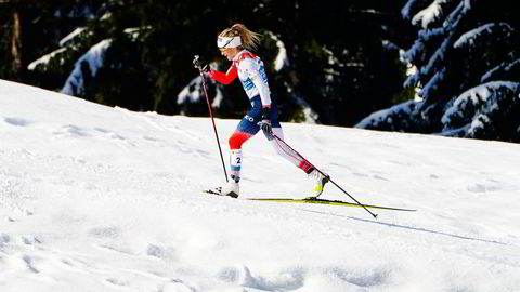 Therese Johaug under langrenn 30 km klassisk for kvinner under VM på ski 2021 i Oberstdorf, Tyskland, en gren innsenderen ikke vil avvikle.