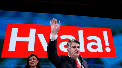 Sosialdemokraten Zoran Milanovic gikk seirende ut av valget i Kroatia på søndag. Han var landets statsminister fra desember 2011 til januar 2016.