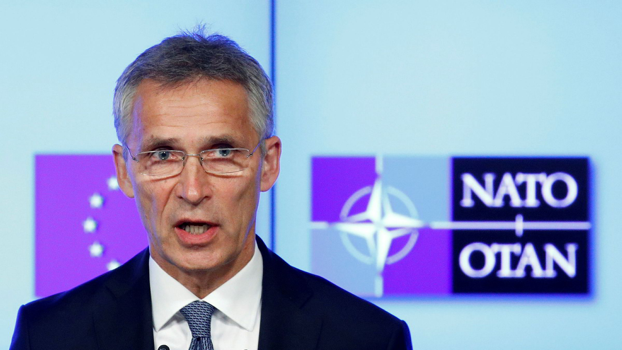 Jens Stoltenberg: - Jeg vil takke president Trump for hans ...