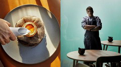 Stjernepudding. Med mel av fermentert bygg og en topping av modnet silderogn, er Under og kokk Nicolai Ellitsgaards fiskepudding en silkemyk idealversjon av den norske middagsklassikeren.