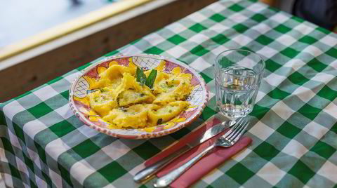 Mamma Pizza i Dronningens gate serverer hjemmelaget fylt pasta med fantastisk kvalitet.