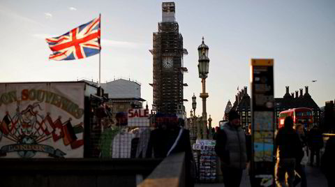 Big Ben skal ikke ringe. Nasjonalsymbolet er under oppussing, og selv ikke brexit vil markeres med klokkeslag. Storbritannia gikk ut av EU ett minutt over klokken 11 i går kveld, engelsk tid.