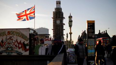 Big Ben skal ikke ringe. Nasjonalsymbolet er under oppussing, og selv ikke brexit vil markeres med klokkeslag. Storbritannia gikk ut av EU ett minutt over klokken 11 i går kveld, engelsk tid.