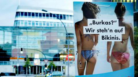 AfDs budskap om bikini fremfor burka vant gehør blant de russiskspråklige i Tyskland.