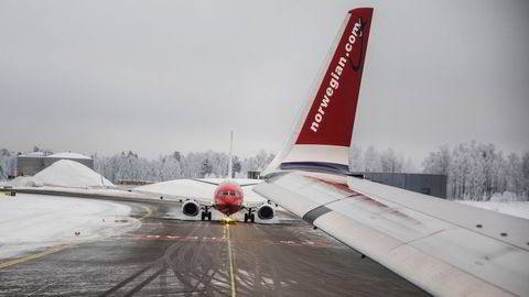 Norwegian forsøker å gjenoppstå som et mindre selskap gjennom en prosess i irsk domstol. Her fra Oslo lufthavn.
