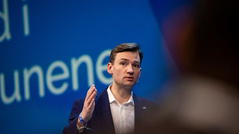 Arbeids- og sosialminister Henrik Asheim sier Norge har hatt en tett dialog med Esa hele veien og er glad for de avklaringene som kan komme derfra og fra Efta-domstolen. Bildet er tatt ved en tidligere anledning.
