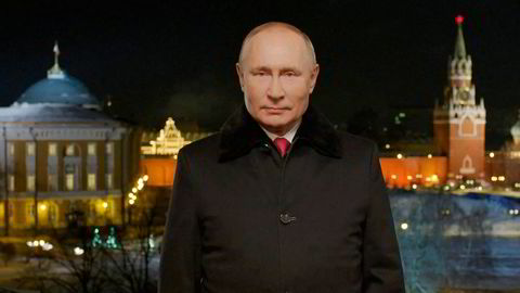 President Vladimir Putin sa Russland forsvarte sine interesser i 2021 i nyttårstalen til det russiske folk.